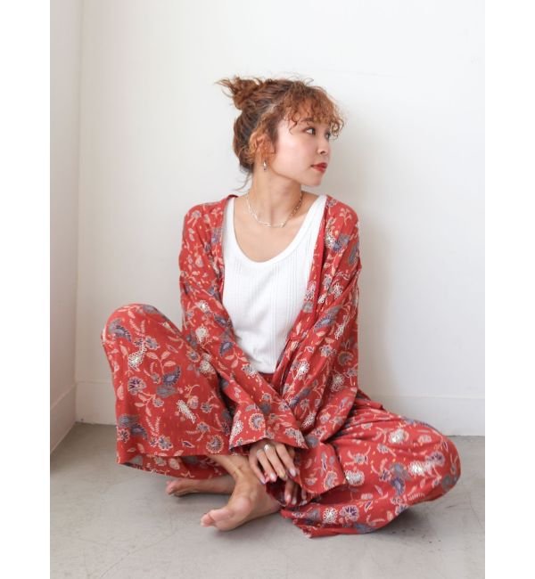 Ungrid「スパンコール刺繍シャツ」|シャツ・ブラウス|レッド