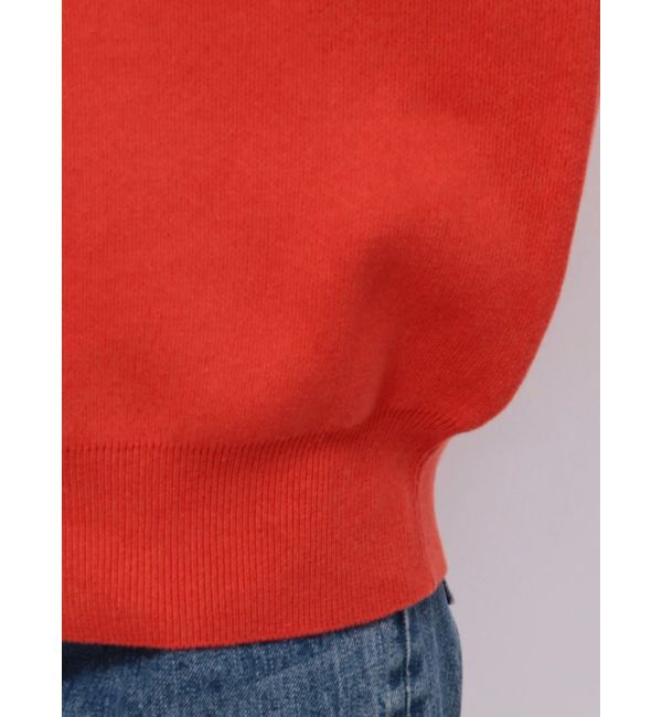 Ungrid「【WEB限定】スリーブタックスウェットライクルーズニット」|ニット・セーター|