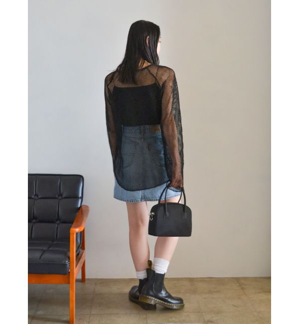 Ungrid「メッシュロングスリーブTee」|Tシャツ・カットソー|