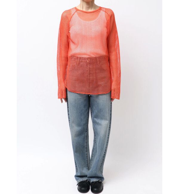 Ungrid「メッシュロングスリーブTee」|Tシャツ・カットソー|