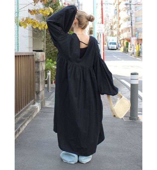 Ungrid「スリーブボリュームワンピース」|ワンピース|