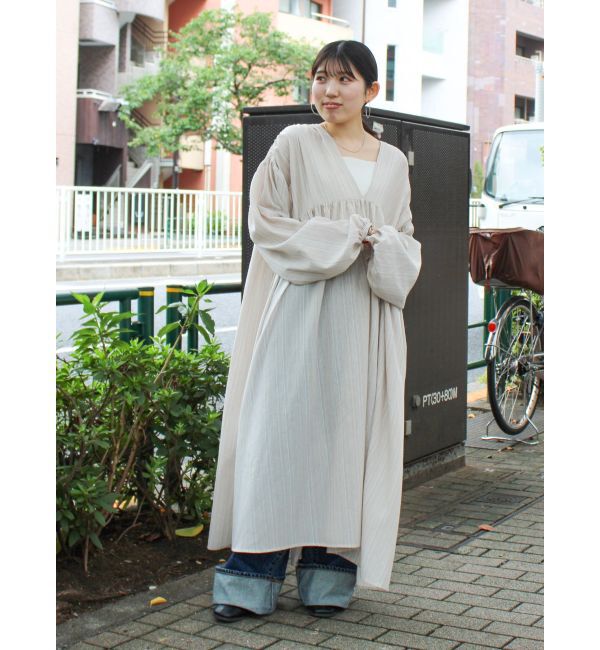 Ungrid「スリーブボリュームワンピース」|ワンピース|