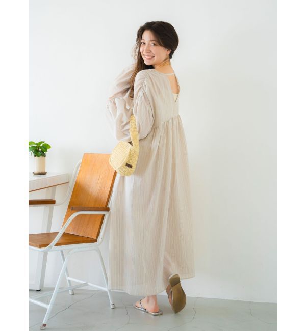 Ungrid「スリーブボリュームワンピース」|ワンピース|