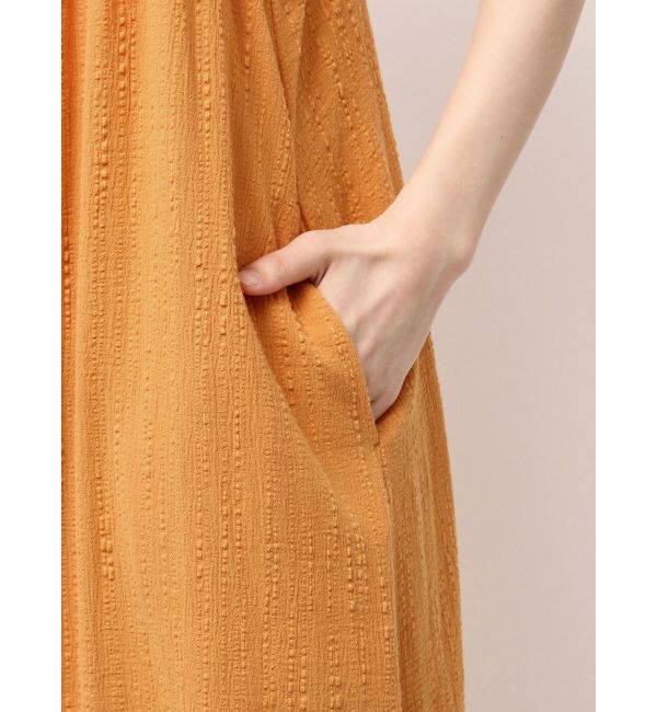 Ungrid「バックオープンギャザーキャミワンピース」|ワンピース|