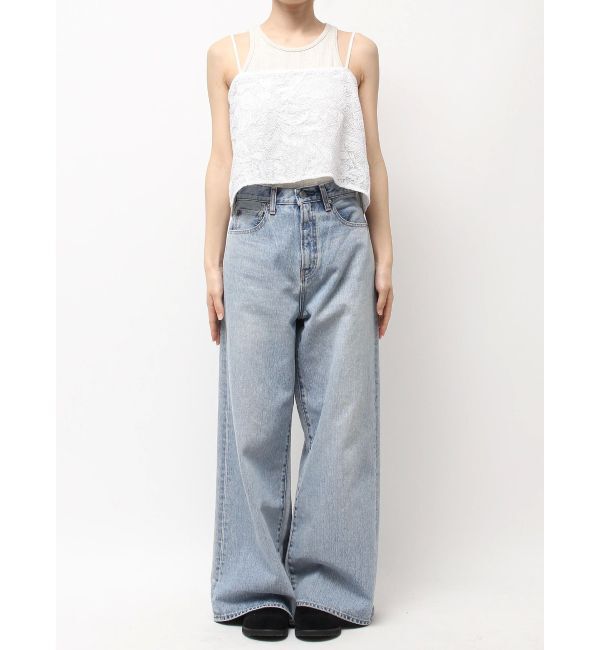 Ungrid「テープ刺繍キャミソール」|キャミソール|