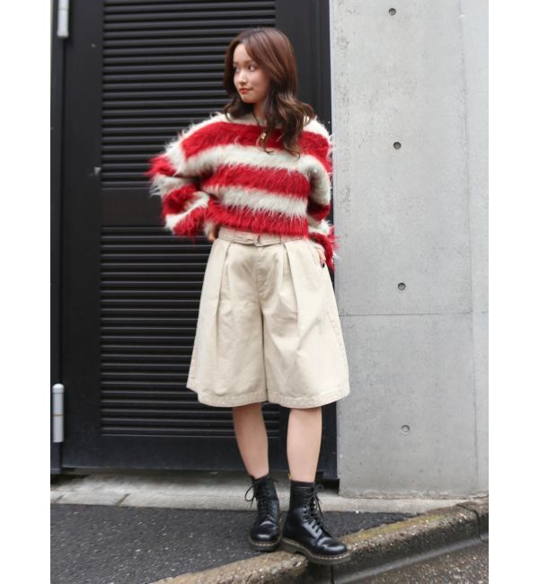 Ungrid「シャギーボーダールーズニット」|ニット・セーター|