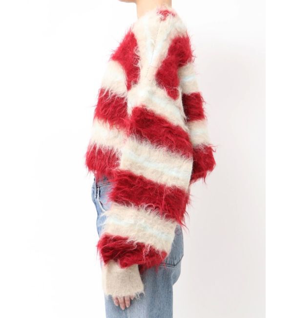 Ungrid「シャギーボーダールーズニット」|ニット・セーター|