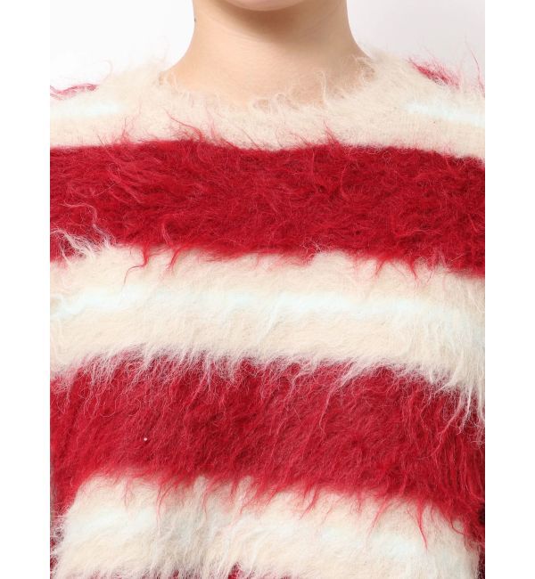 Ungrid「シャギーボーダールーズニット」|ニット・セーター|