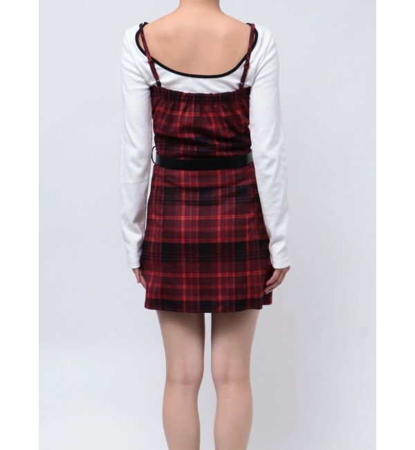 EVRIS「チェックミニワンピース」|ワンピース|