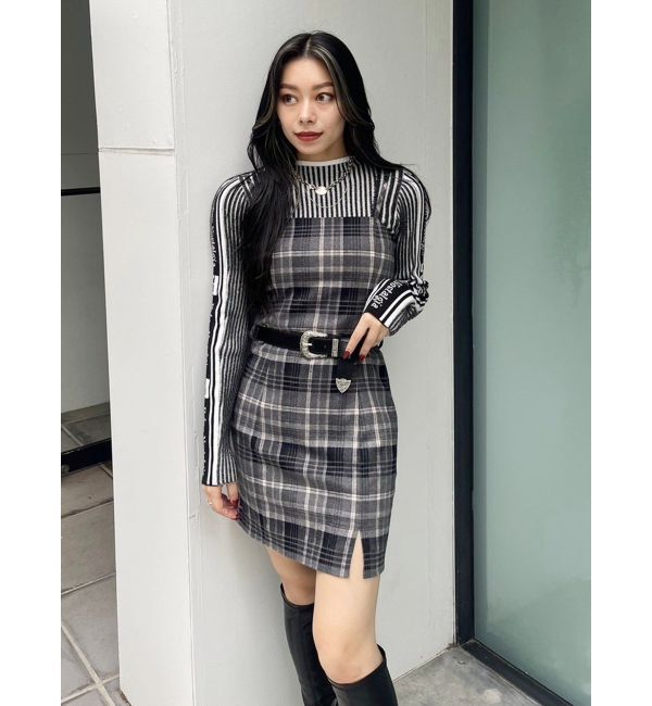 EVRIS「チェックミニワンピース」|ワンピース|