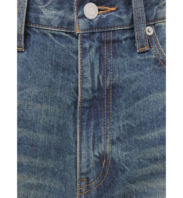 EVRIS「2WAYサロペットワイドデニムパンツ」|デニム|