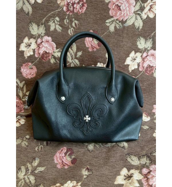 EVRIS「エンブレムボストンBAG」|ボストンバッグ|ブラック