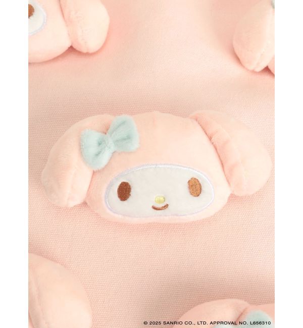 merry jenny「【メロクロコラボ】My Melody heart tote bag(PINK)」|トートバッグ|