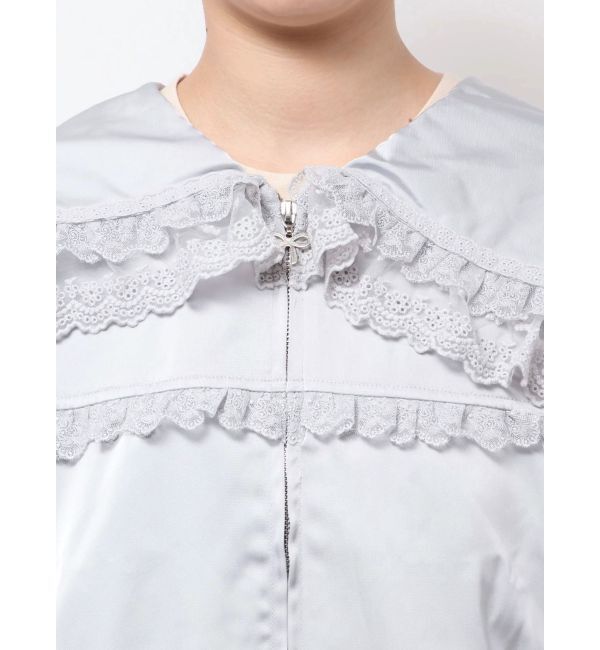 merry jenny「ribbonセーラーサテンブルゾン」|ブルゾン・スタジャン|