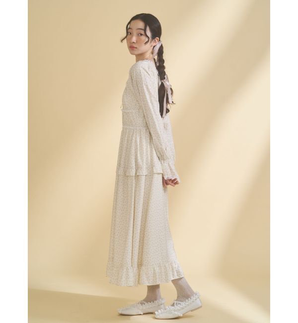 merry jenny「フリルデコラティブバレエシューズ」|バレエシューズ|