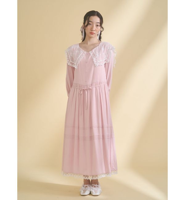 merry jenny「フリルデコラティブバレエシューズ」|バレエシューズ|