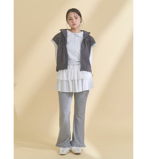 merry jenny「フリルデコラティブバレエシューズ」|バレエシューズ|