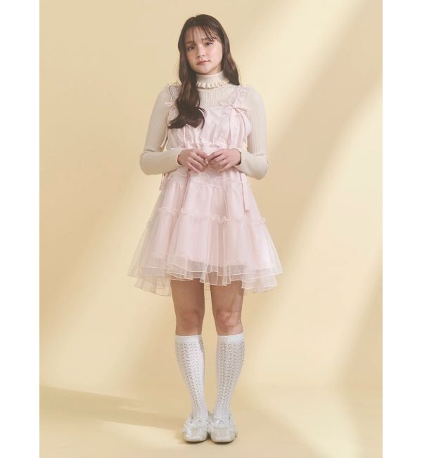 merry jenny「フリルデコラティブバレエシューズ」|バレエシューズ|