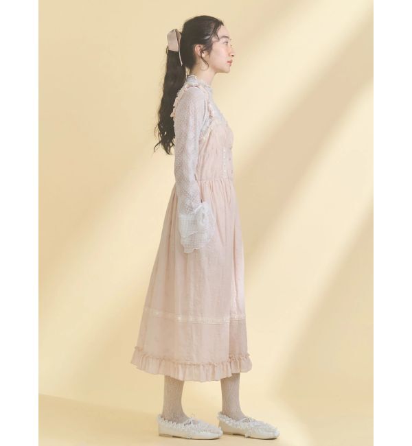 merry jenny「フリルデコラティブバレエシューズ」|バレエシューズ|