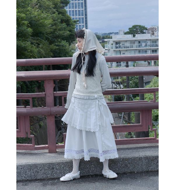 merry jenny「フリルデコラティブバレエシューズ」|バレエシューズ|