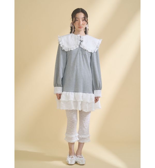 merry jenny「フリルデコラティブバレエシューズ」|バレエシューズ|