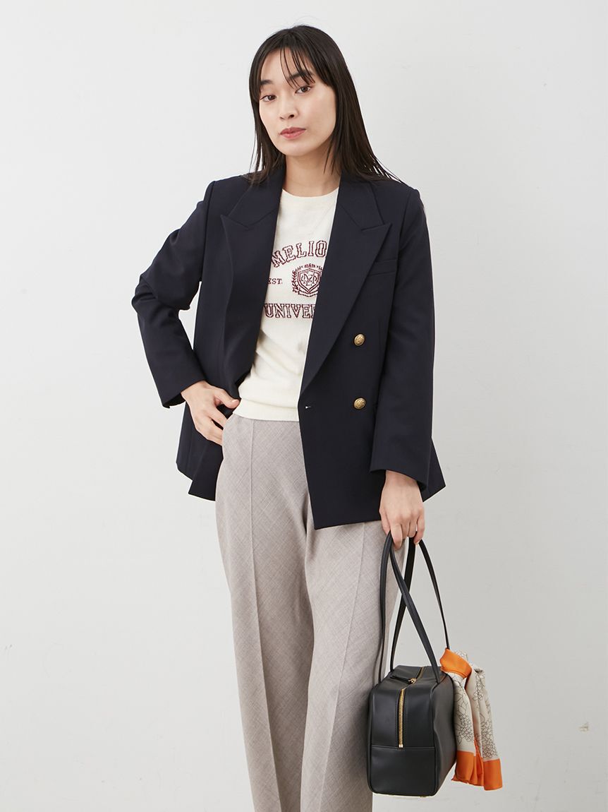 Mila Owen「フラワー柄リバーシブルスカーフ」|バンダナ・スカーフ|