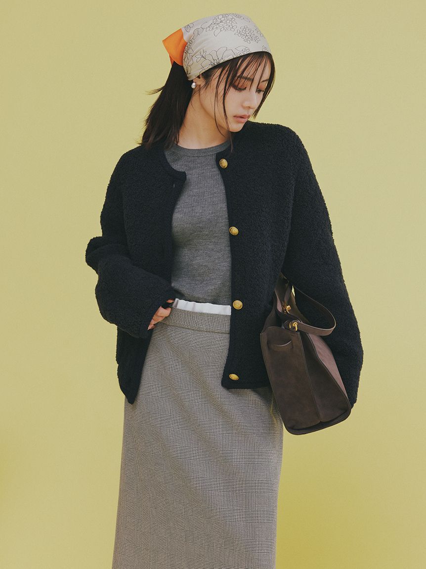 Mila Owen「フラワー柄リバーシブルスカーフ」|バンダナ・スカーフ|