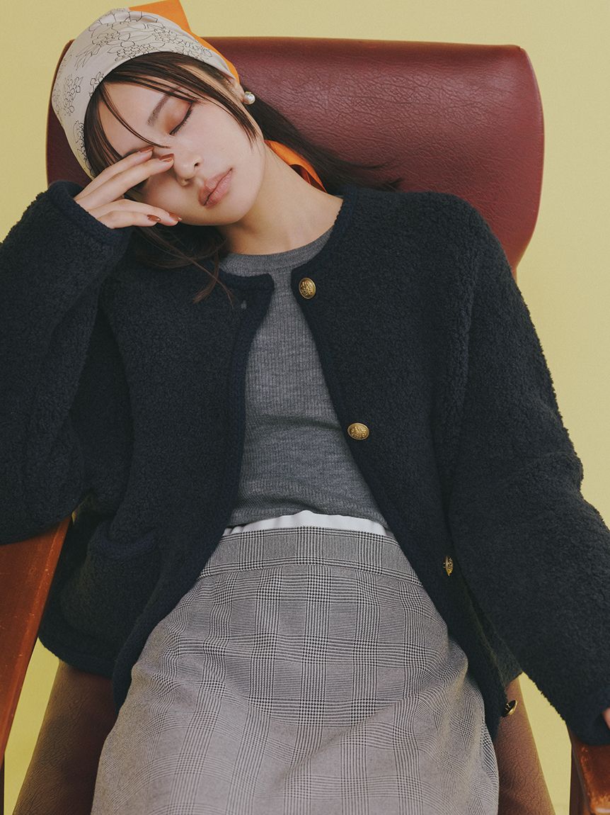 Mila Owen「フラワー柄リバーシブルスカーフ」|バンダナ・スカーフ|