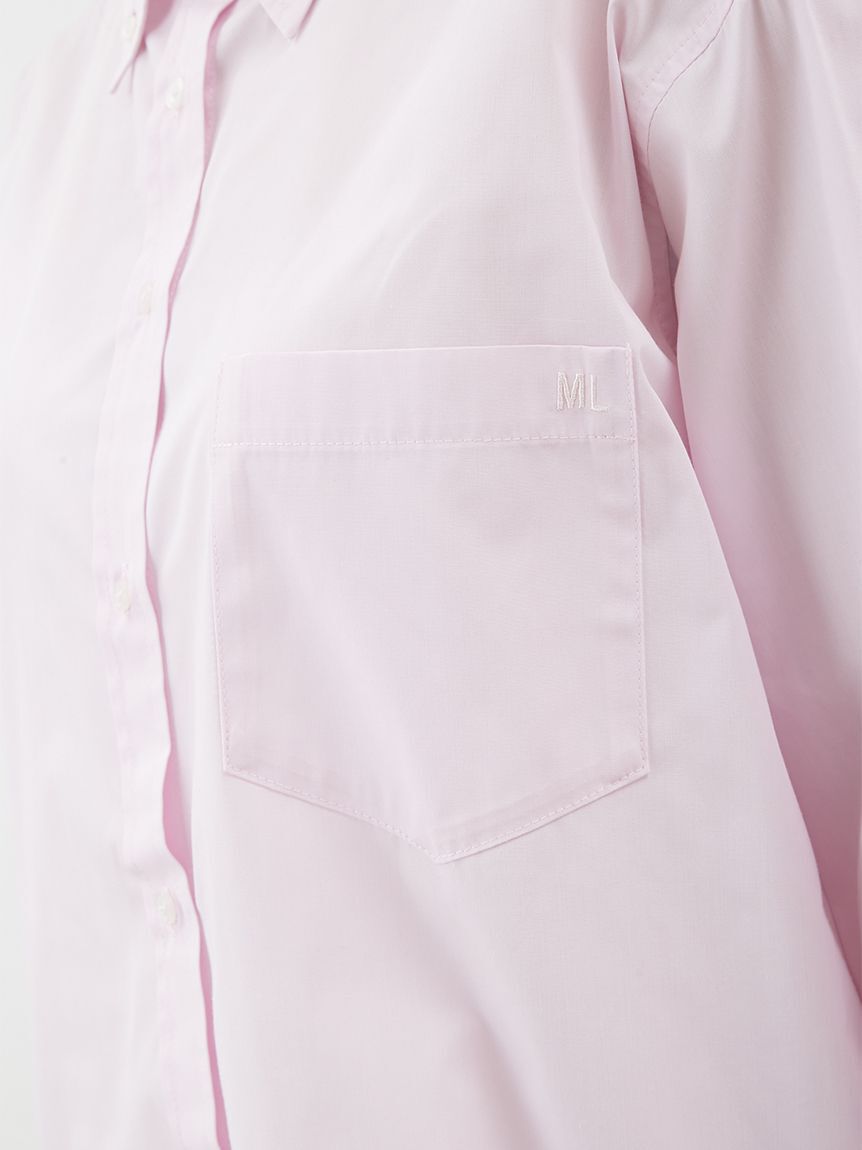 Mila Owen「タブスリーブ釦ダウンシャツ」|シャツ・ブラウス|