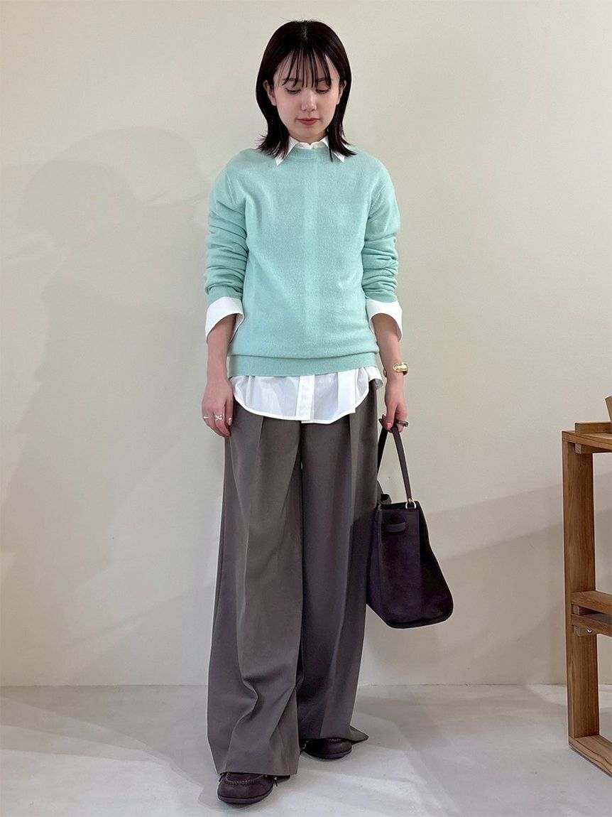 Mila Owen「タブスリーブ釦ダウンシャツ」|シャツ・ブラウス|