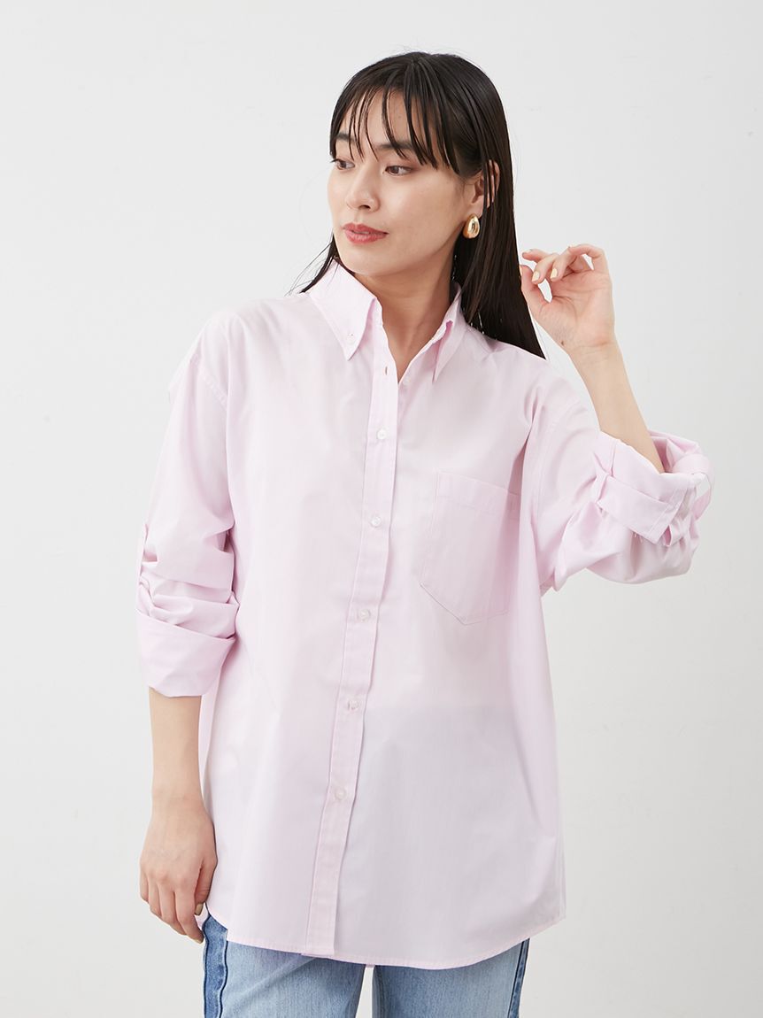 Mila Owen「タブスリーブ釦ダウンシャツ」|シャツ・ブラウス|LPNK