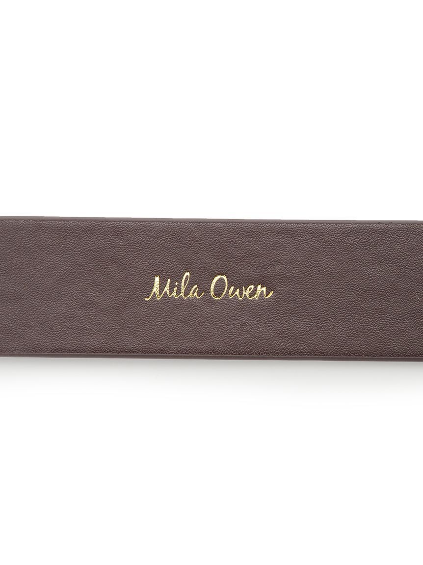 Mila Owen「スクエアバックルベルト」|ベルト|