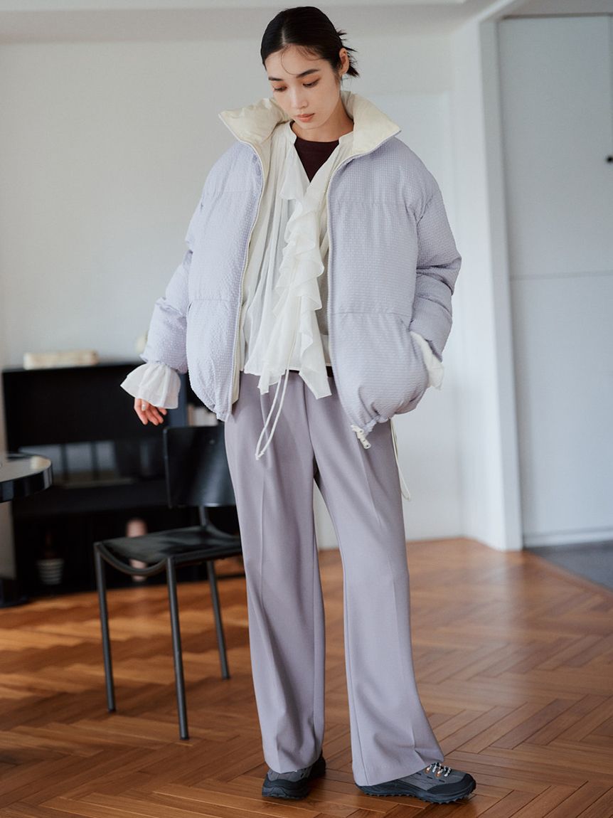 emmi atelier「コットンボイルシフォンブラウス」|シャツ・ブラウス|WHT