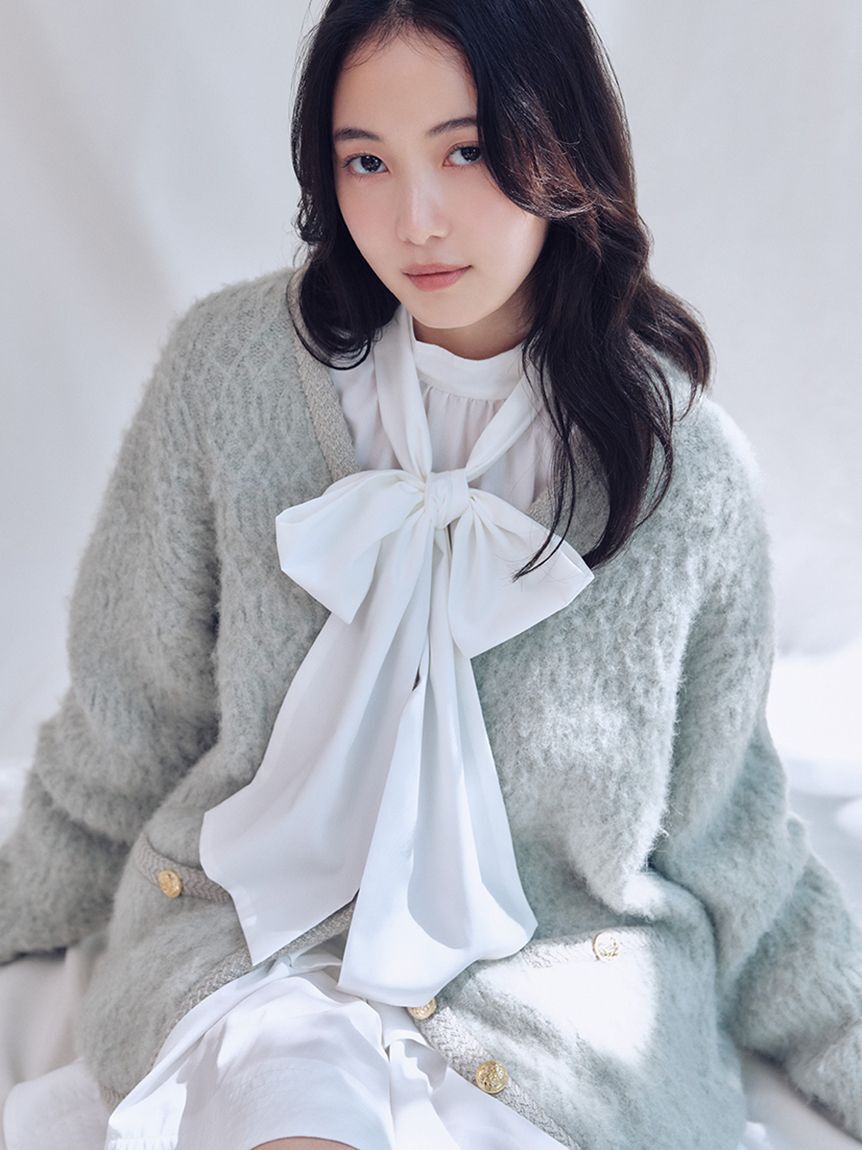 SNIDEL「Sustainableバリエボリュームチュニックブラウス」|シャツ・ブラウス|