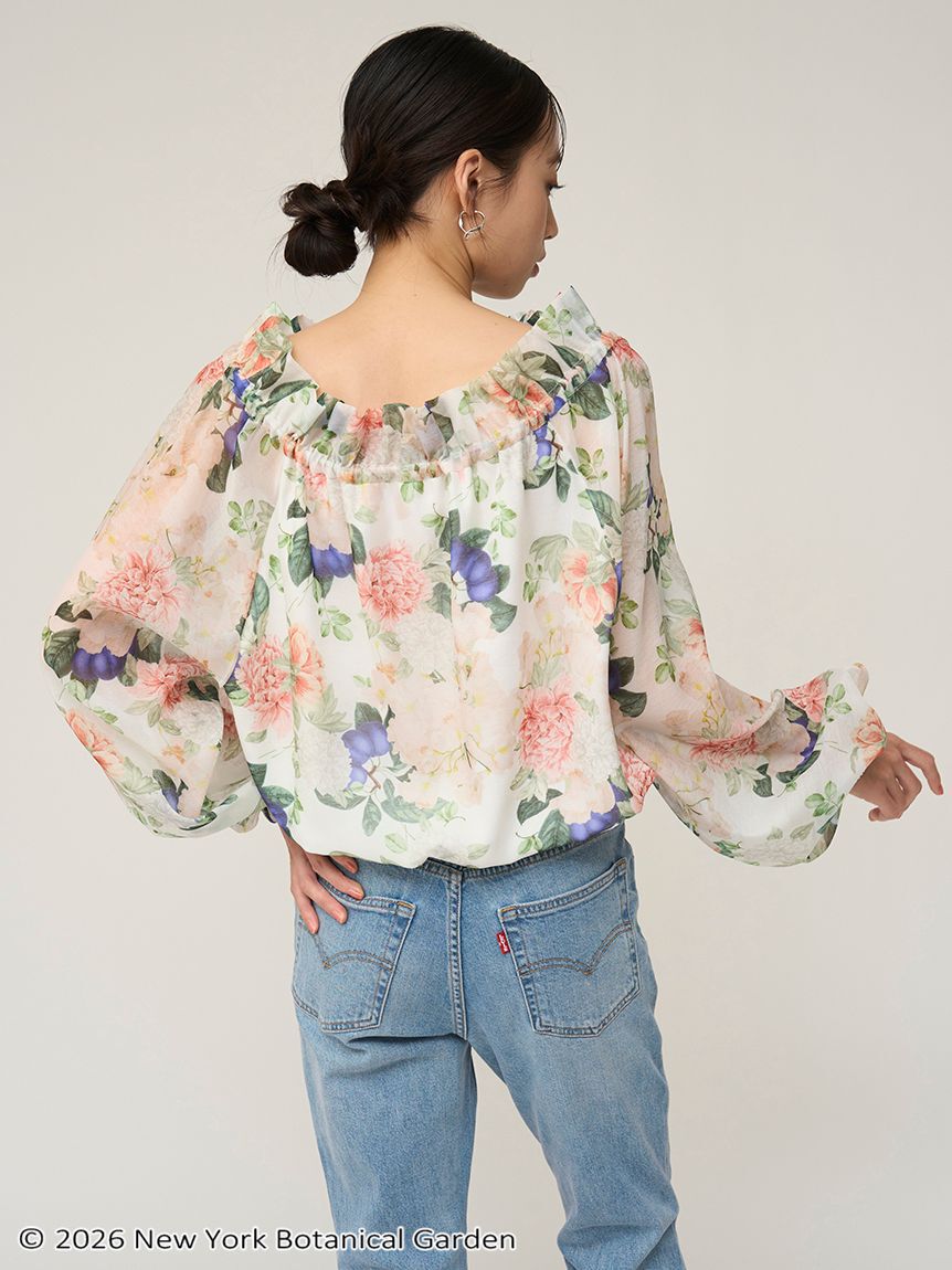 SNIDEL「NYBG 2wayギャザーブラウス」|シャツ・ブラウス|