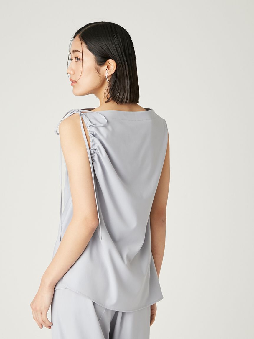 FRAY I.D「ドロストアシメブラウス／ウォッシャブル」|シャツ・ブラウス|