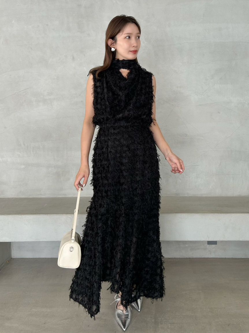 FRAY I.D「ドレープネックノースリーブブラウス」|シャツ・ブラウス|