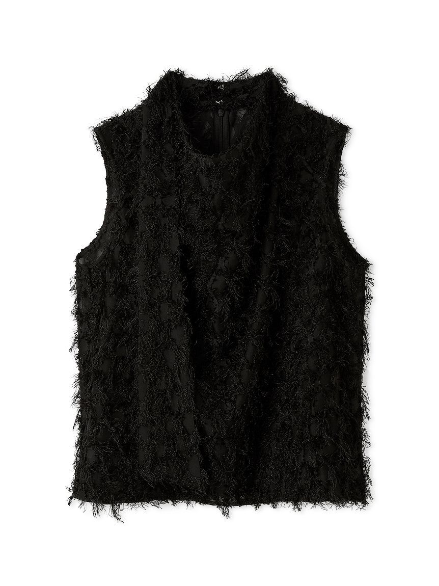 FRAY I.D「ドレープネックノースリーブブラウス」|シャツ・ブラウス|