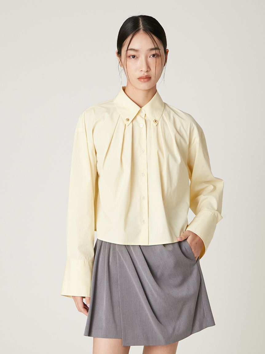 FRAY I.D「メタルボタンダウンシャツ」|シャツ・ブラウス|