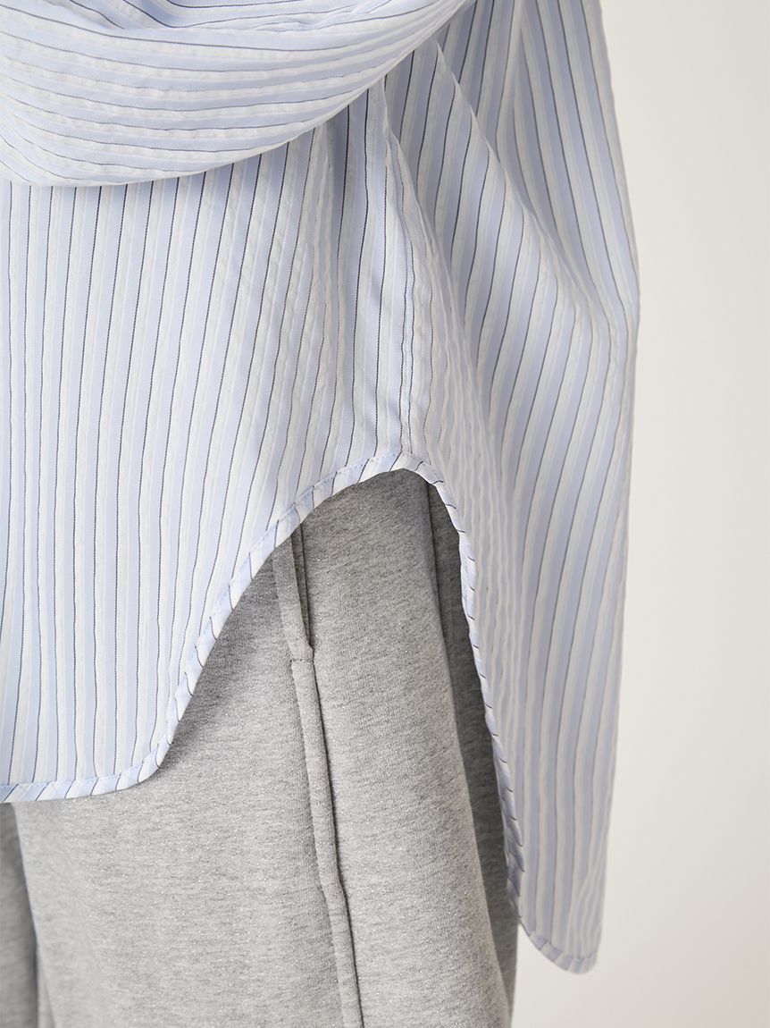 FRAY I.D「リラックスストライプシャツ」|シャツ・ブラウス|