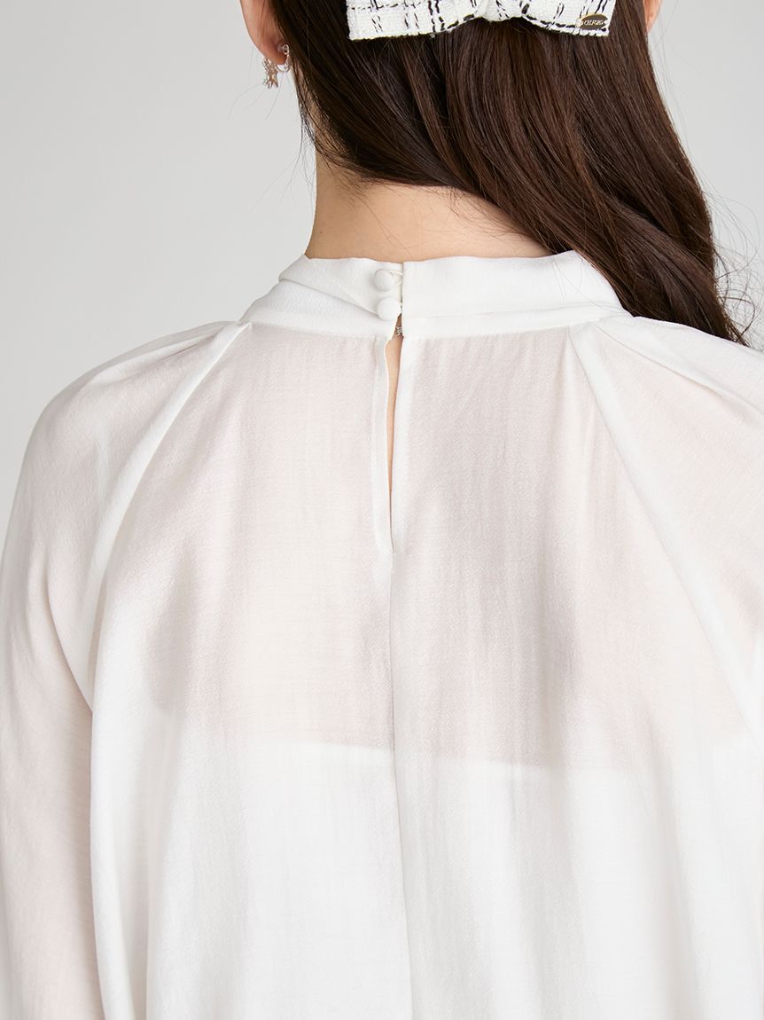 CELFORD「ビッグリボンセミシアーブラウス」|シャツ・ブラウス|