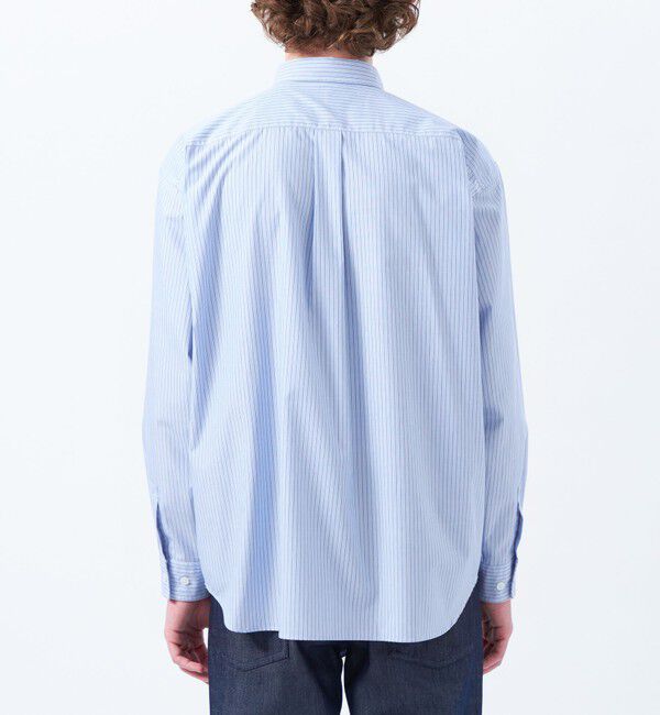 MACKINTOSH PHILOSOPHY「オーバーサイズ 長袖ボタンダウンシャツ 無地/ストライプ」|シャツ・ブラウス|