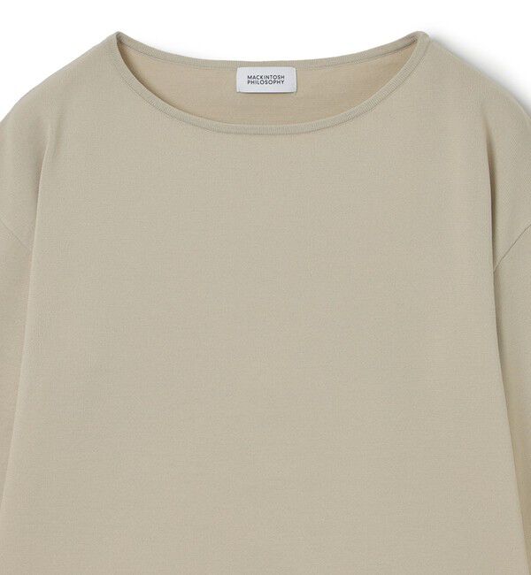 MACKINTOSH PHILOSOPHY「スリーブボタンニット」|ニット・セーター|