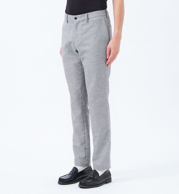MACKINTOSH PHILOSOPHY「テーラードジャージーパンツ 杢カラミストレッチ」|スラックス|