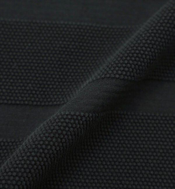 MACKINTOSH PHILOSOPHY「ポップコーンシャドーボーダー クルーネックTシャツ」|Tシャツ・カットソー|