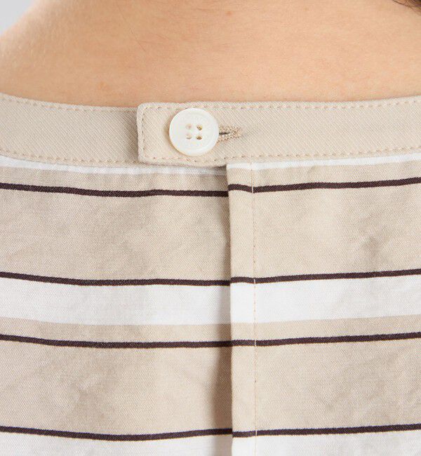 MACKINTOSH PHILOSOPHY「GREY LABEL マルチボーダーブラウス」|シャツ・ブラウス|