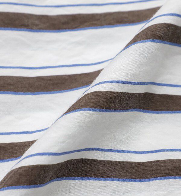 MACKINTOSH PHILOSOPHY「GREY LABEL マルチボーダーブラウス」|シャツ・ブラウス|