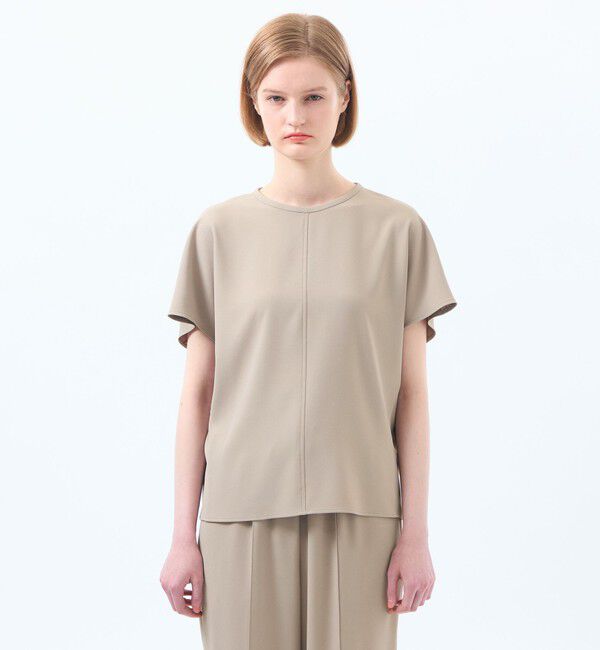 MACKINTOSH PHILOSOPHY「バックサテンドルマンブラウス」|シャツ・ブラウス|