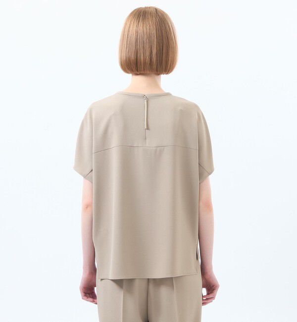 MACKINTOSH PHILOSOPHY「バックサテンドルマンブラウス」|シャツ・ブラウス|