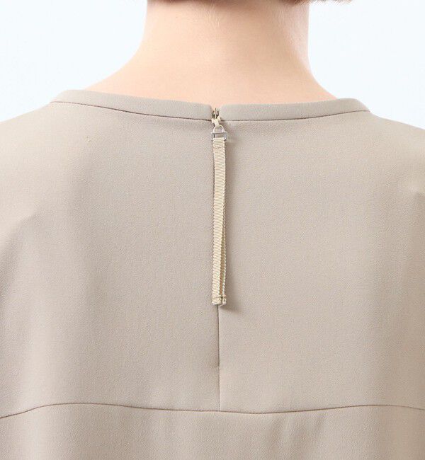 MACKINTOSH PHILOSOPHY「バックサテンドルマンブラウス」|シャツ・ブラウス|